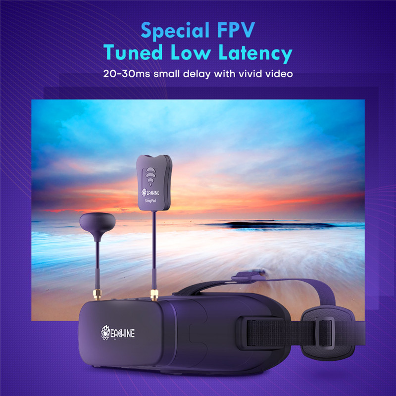 Eachine EV800DM Varifocal 5.8G - Skyzone Sky04O Pro Fpv Goggles reseña y precio