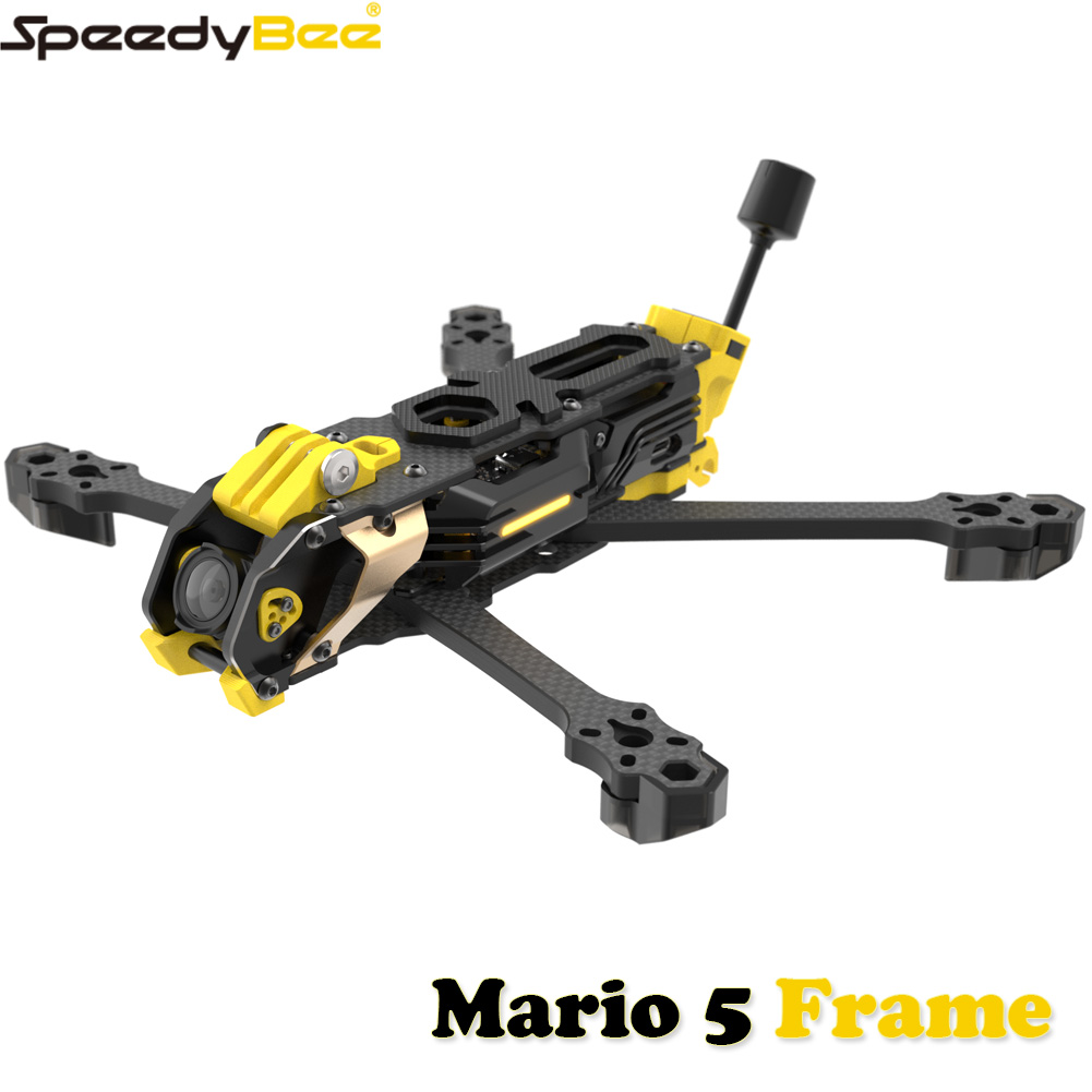 SpeedyBee Mario 5 Frame 5 pulg - Skyzone Sky04O Pro Fpv Goggles reseña y precio