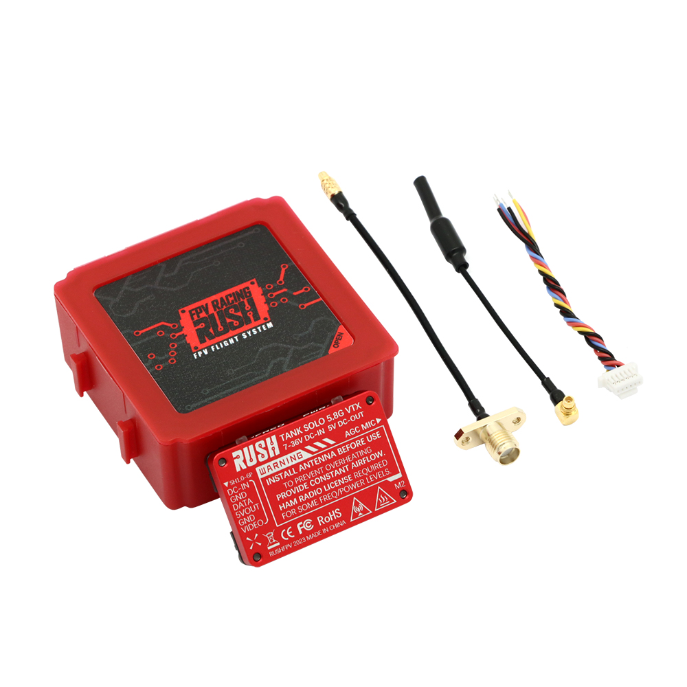 RUSH-tanque Solo 5,8G VTX, tra - Foxeer Reaper Extreme 2.5W Vtx reseña y precio
